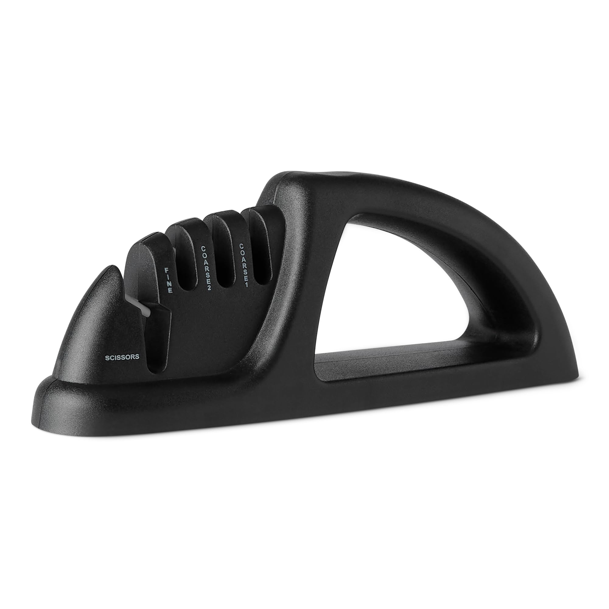 Amazon Basics affilacoltelli 4-in-1 con guanto antiscivolo