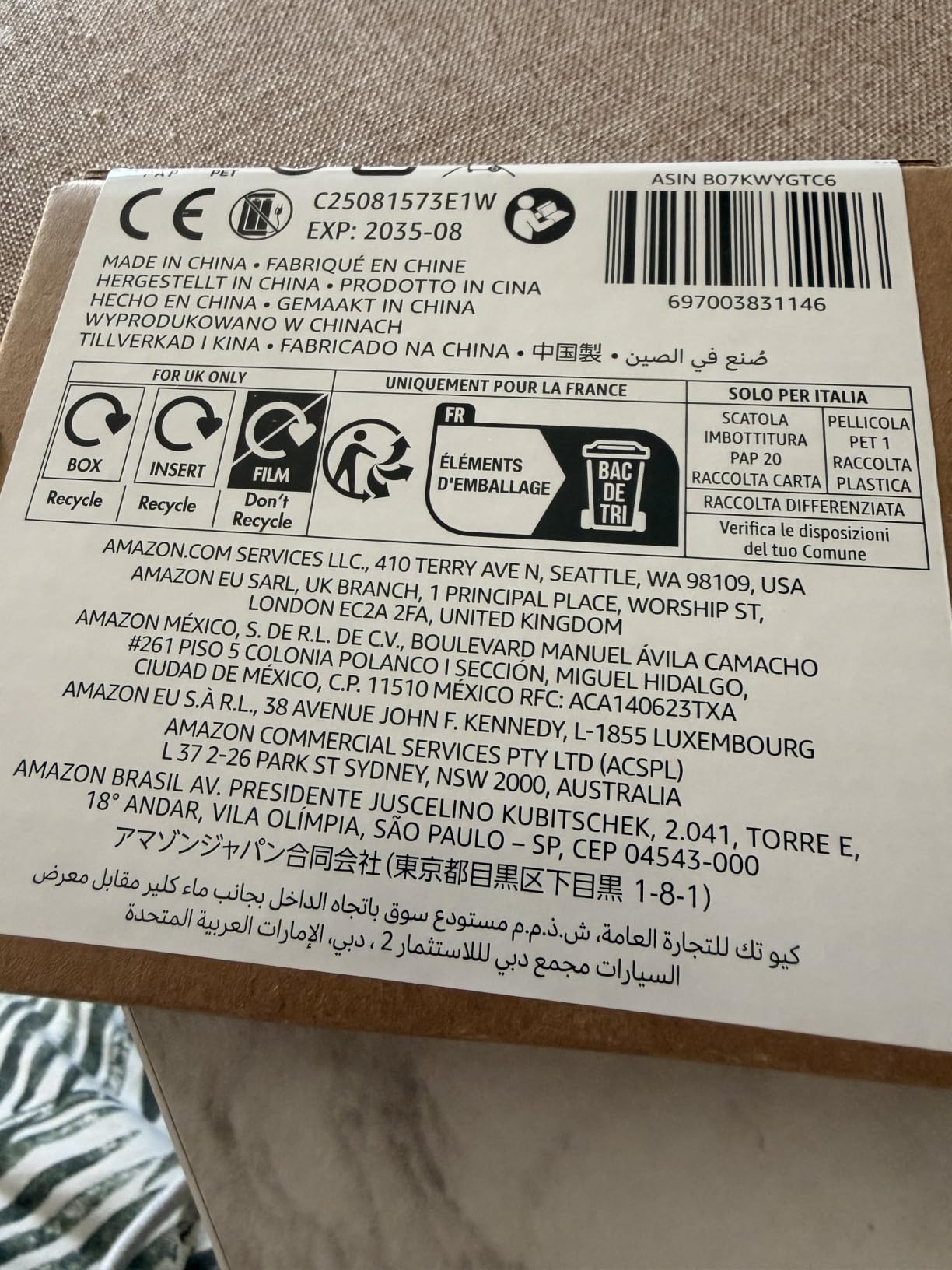 Amazon Basics batterie alcaline AA 1,5V confezione da 48 lunga durata