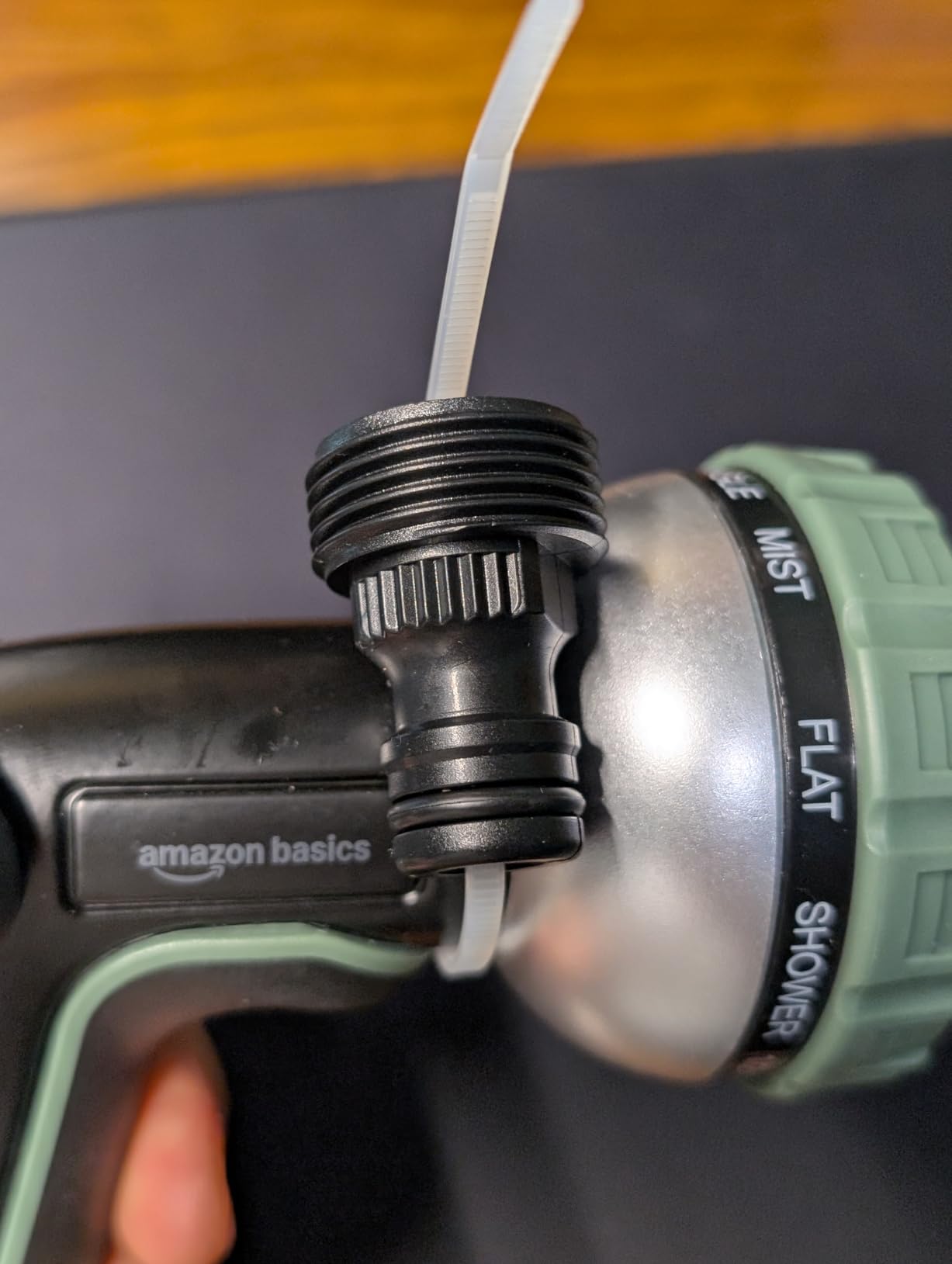 Amazon Basics Ugello per Tubo pistola 10 getti verde