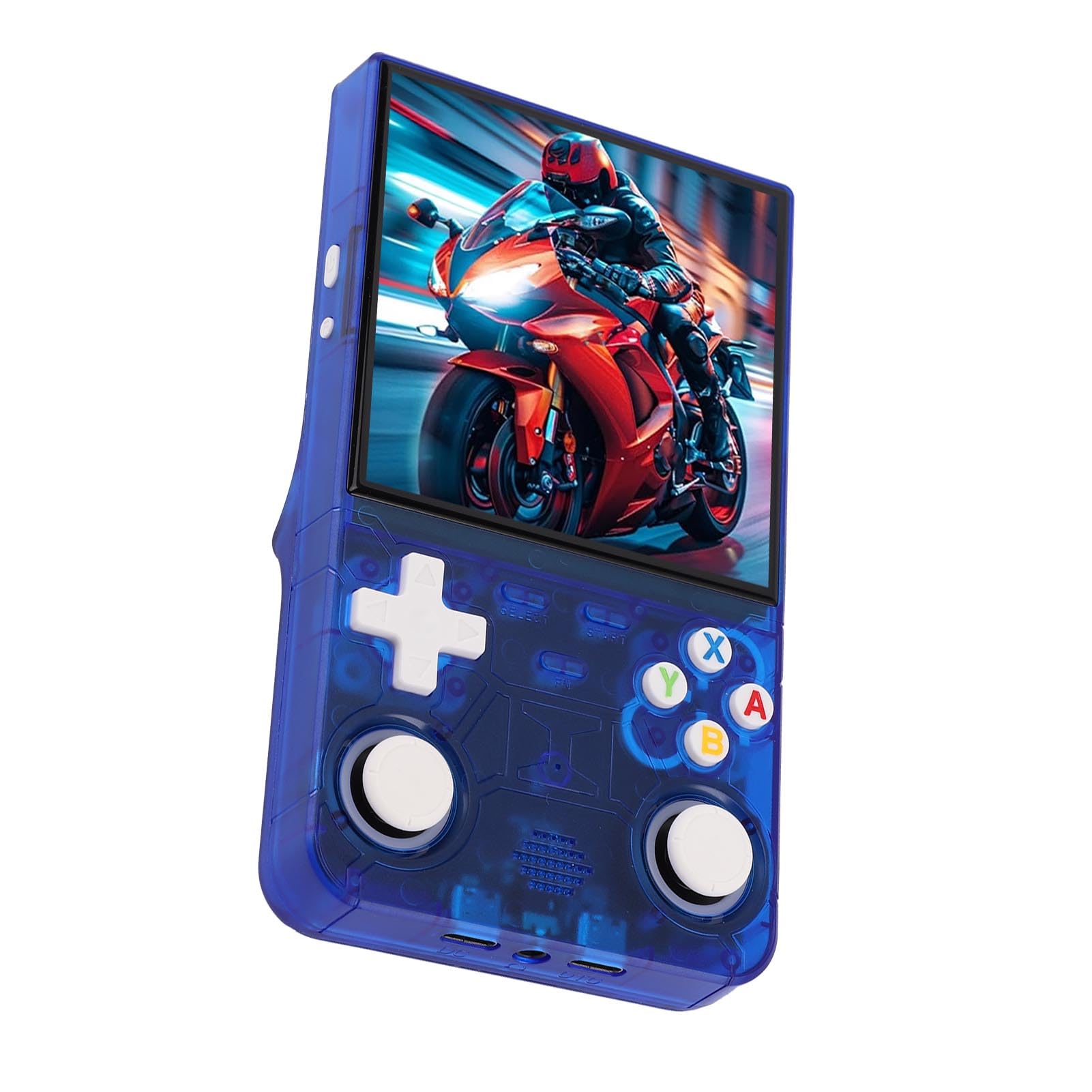 Elprico R36 Ultra Console Portatile 128G Blu Trasparente