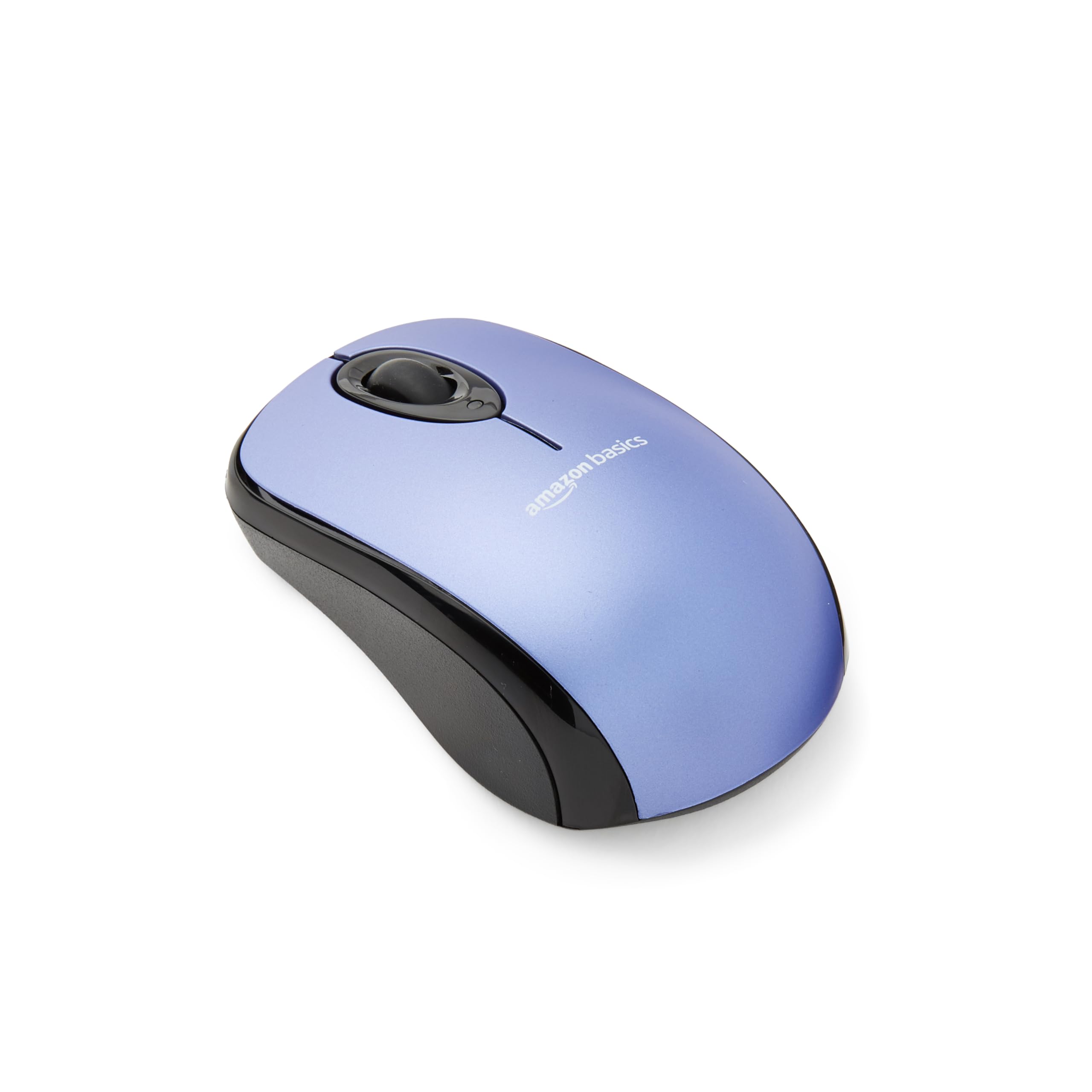 Amazon Basics Mouse Senza Fili Blu Microricevitore USB