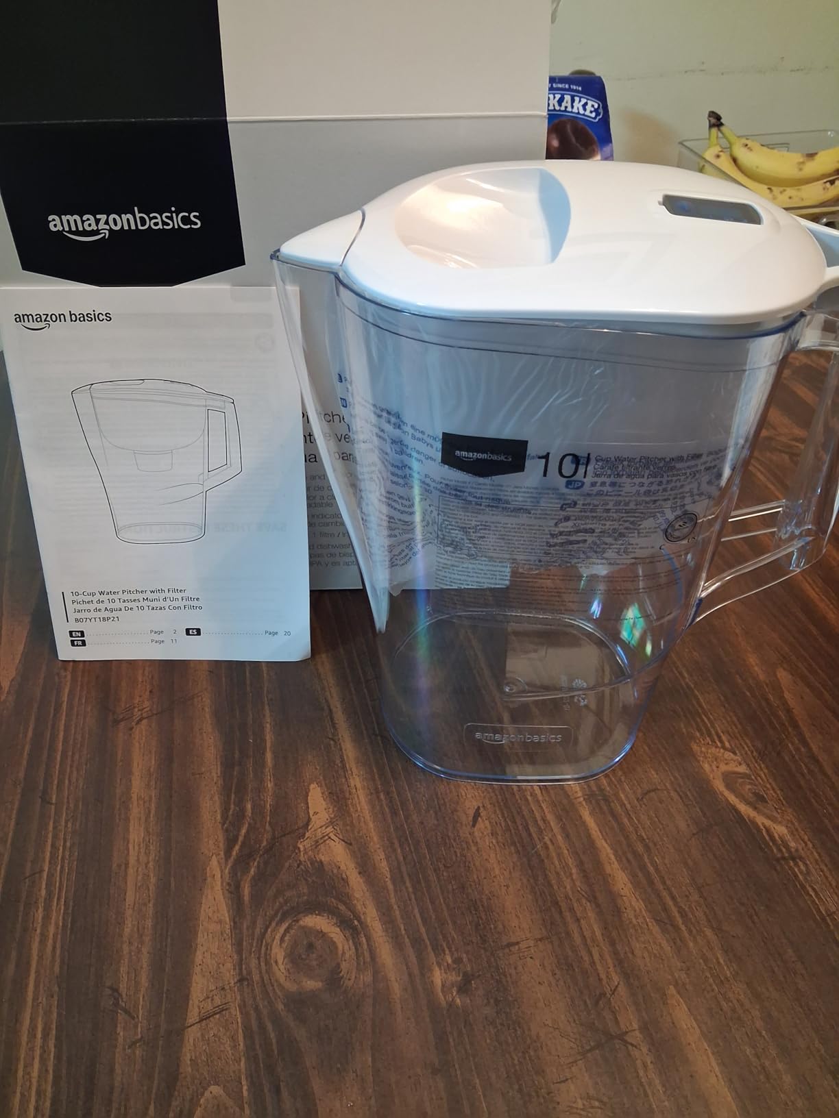 Amazon Basics Water Pitcher filtro ricambio brocca acqua
