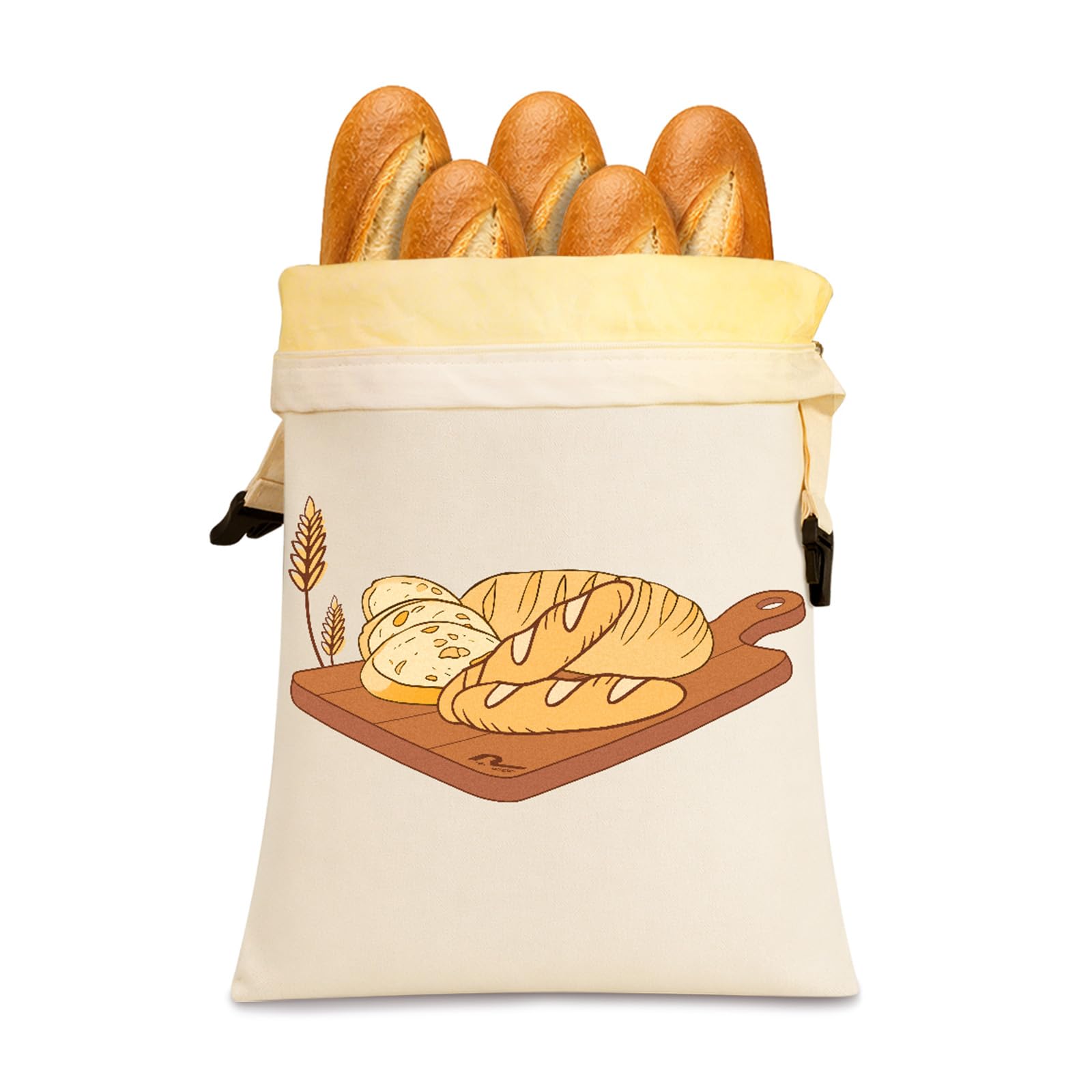 RealPlus Sacchetti Pane Cera Api 43x33 cm 2 Pezzi