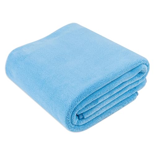 AmazonBasics Panno Microfibra Auto Blu 63x91 cm