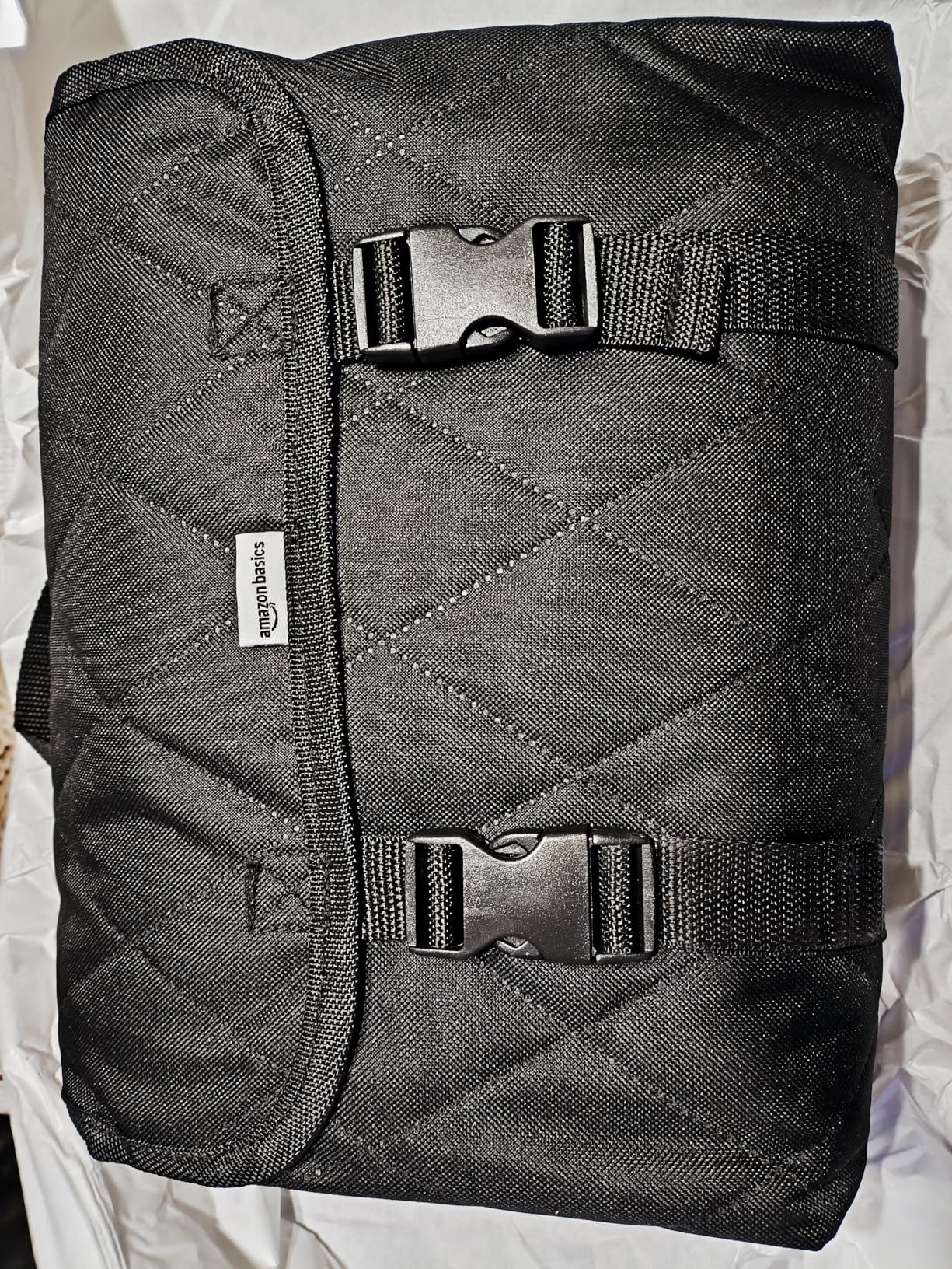 AmazonBasics Coprisedile Auto Cani Nero Impermeabile