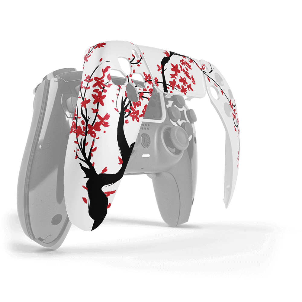 Aim Controller Cherry cover PS5 magnetica rossa