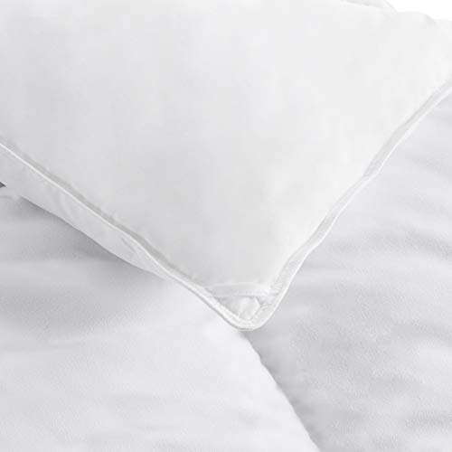 AmazonBasics trapunta piumino matrimoniale 223x223 bianca