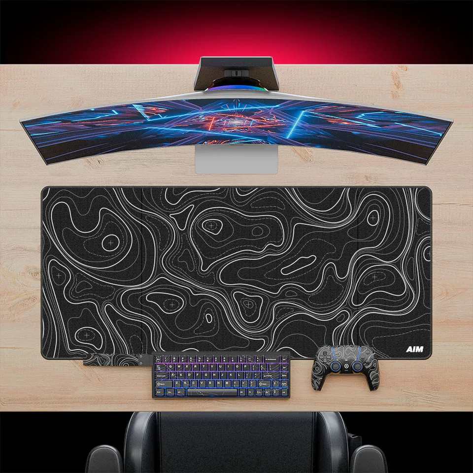 Aim Topo mousepad XXL Black