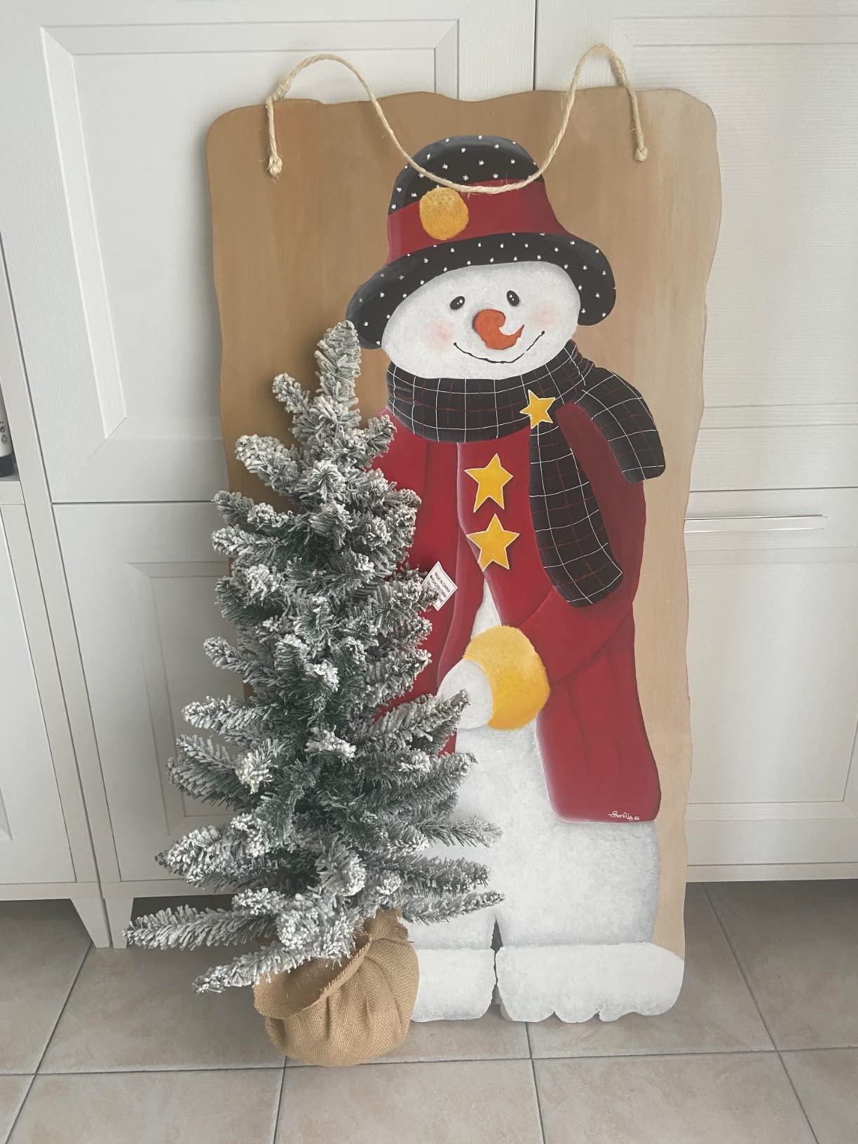 Amazon Basics Albero Natale Innevato 180 cm 618 Rami