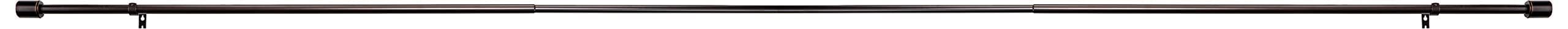 AmazonBasics Bastone per Tende 91-183 cm Espresso Regolabile