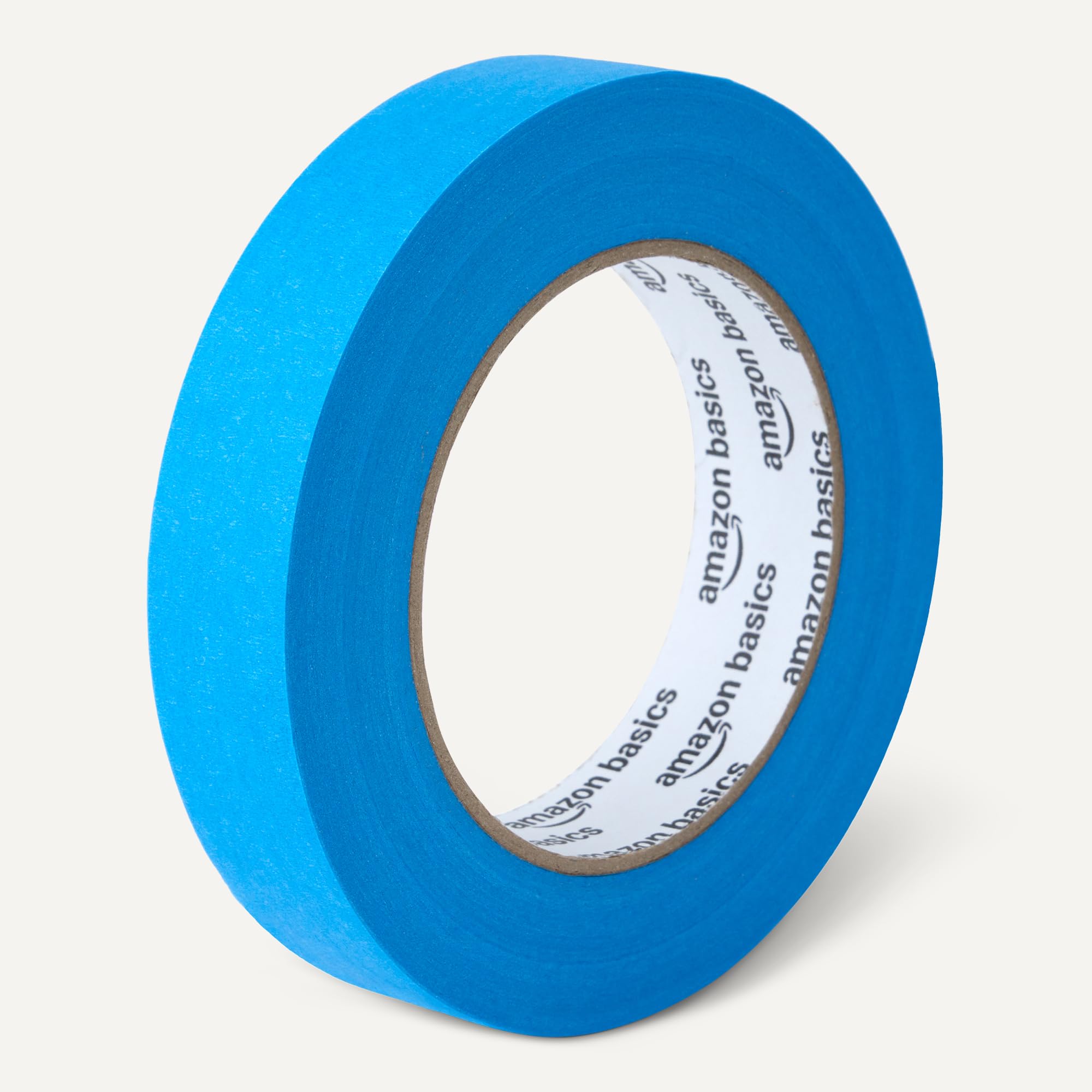 Amazon Basics Nastro Pittura Blu 2,3cmx55m 4 Rotoli UV