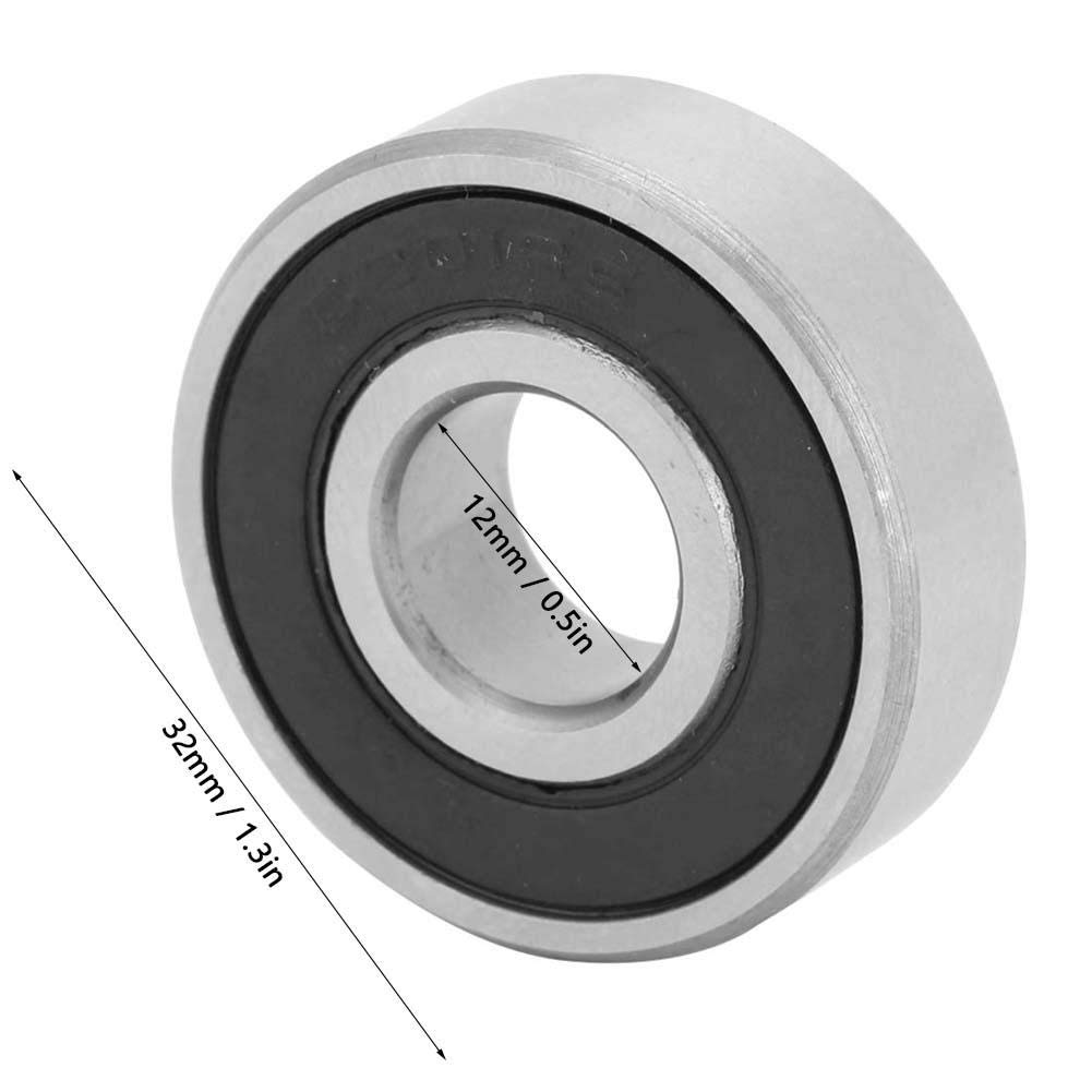 Elprico 6201-2RS Cuscinetto a sfere 12x32 mm 10 pezzi