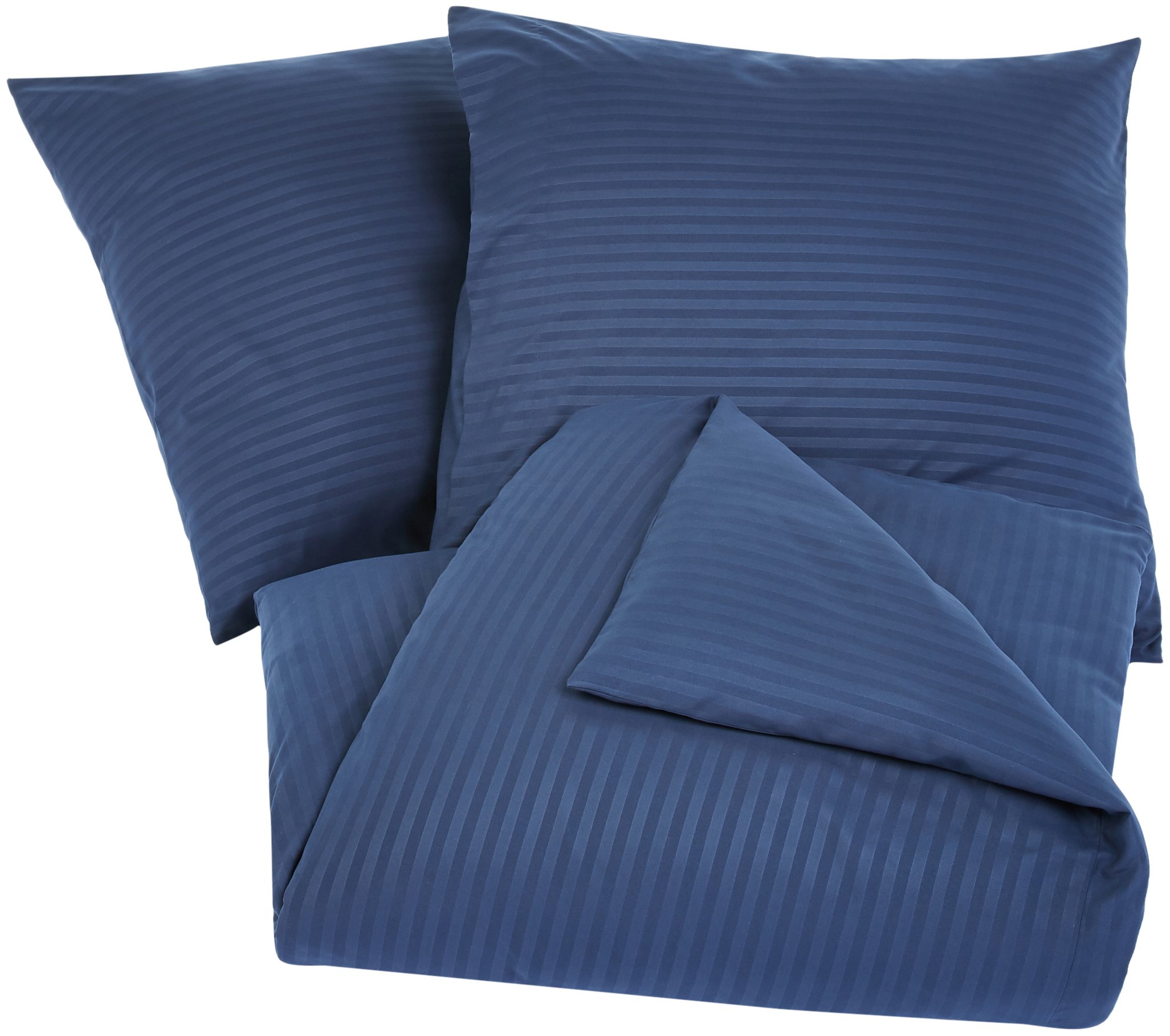 Amazon Basics set copripiumino microfibra blu 200x200 cm