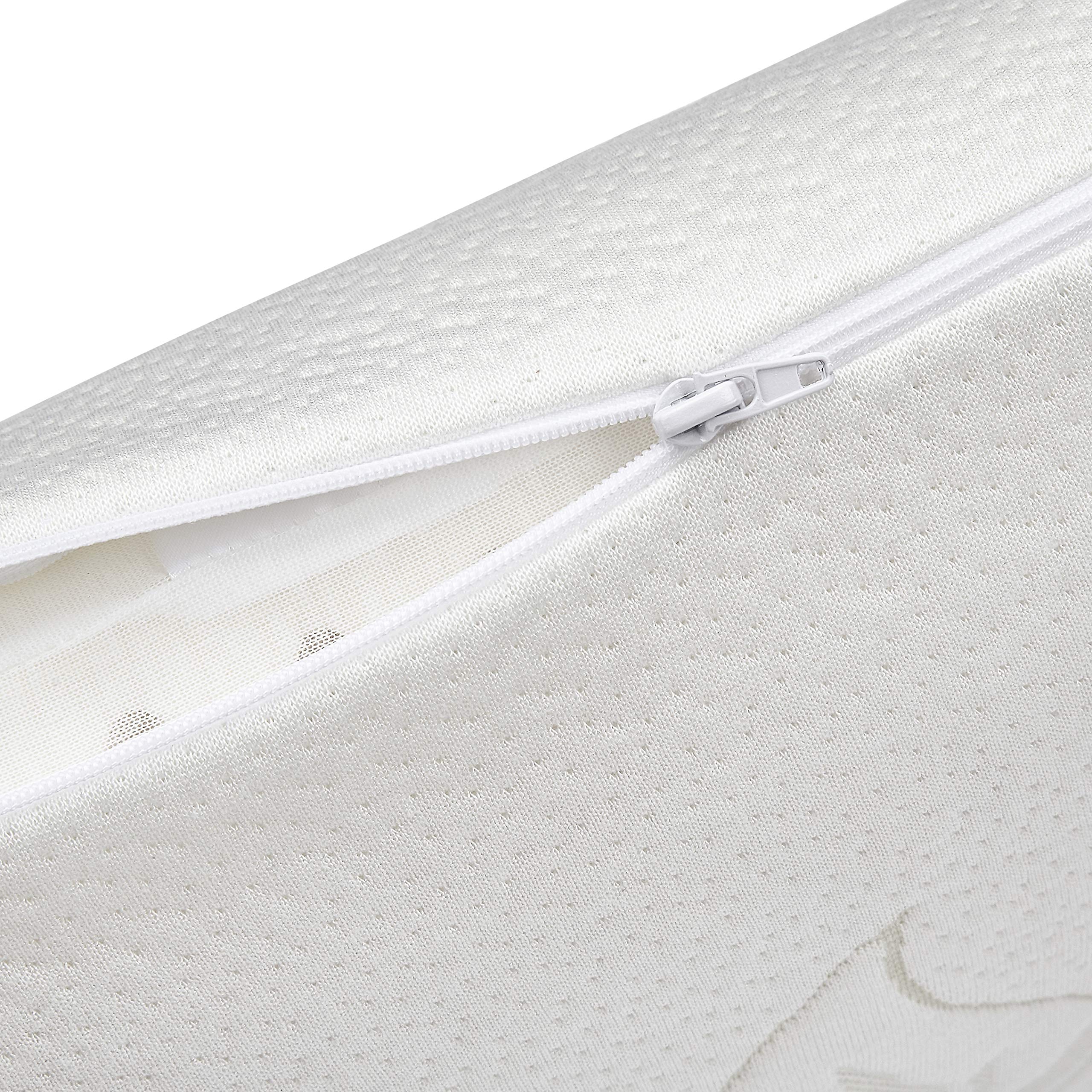 Amazon Basics cuscino memory foam aloe vera 70x42