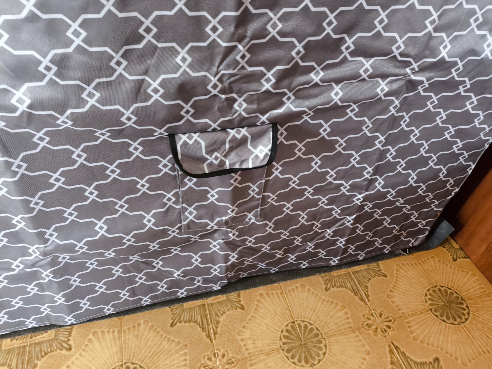 Amazon Basics Copertura Gabbia Cani 122 cm Motivo Poliestere
