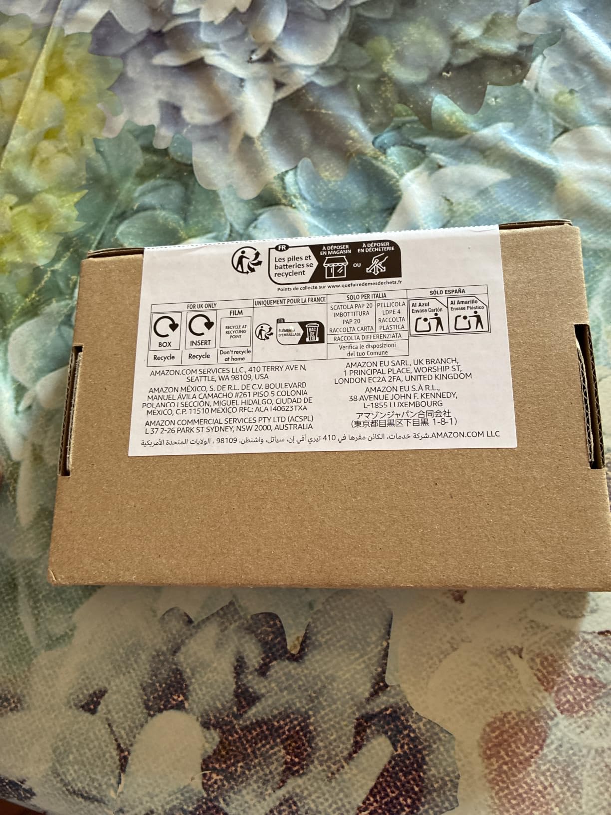 Amazon Basics Batterie AAA Ricaricabili 800mAh 12 Pezzi