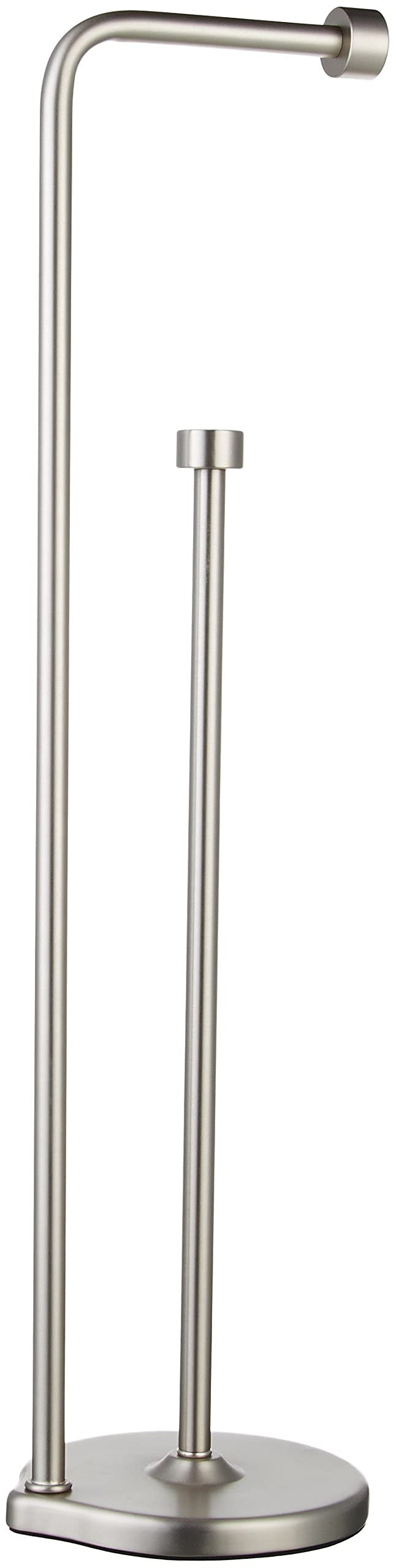 AmazonBasics piantana portarotolo carta igienica nichel