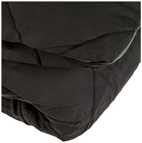 AmazonBasics Trapunta Microfibra Double-Face Grigio Nero 200x200