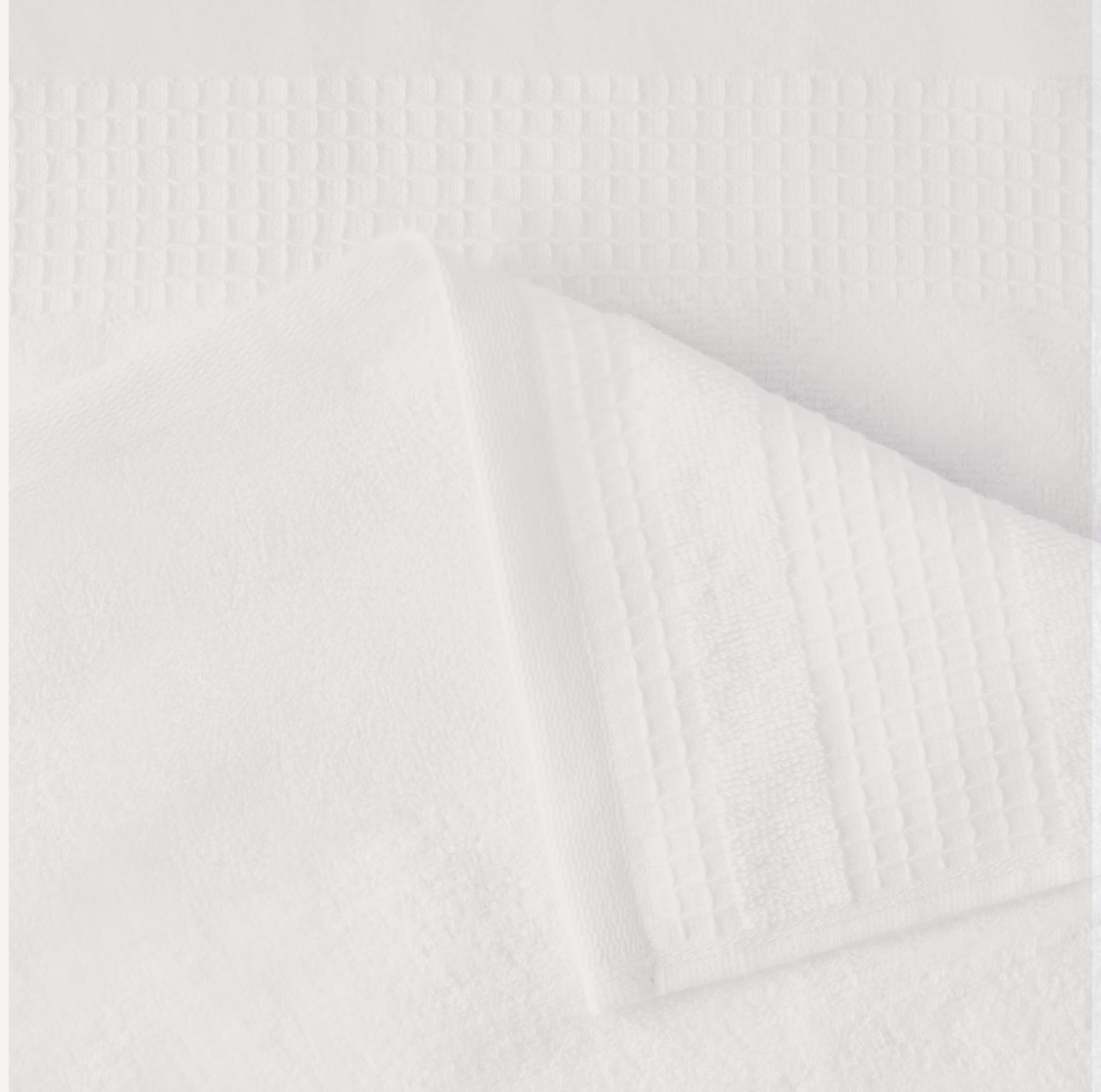 Amazon Basics Strofinacci Cucina Cotone Bio 6 Pezzi Nido d'Ape