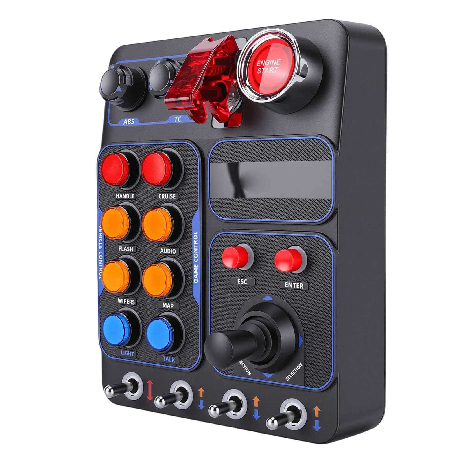 Elprico Race Control Box button box sim racing 30 tasti