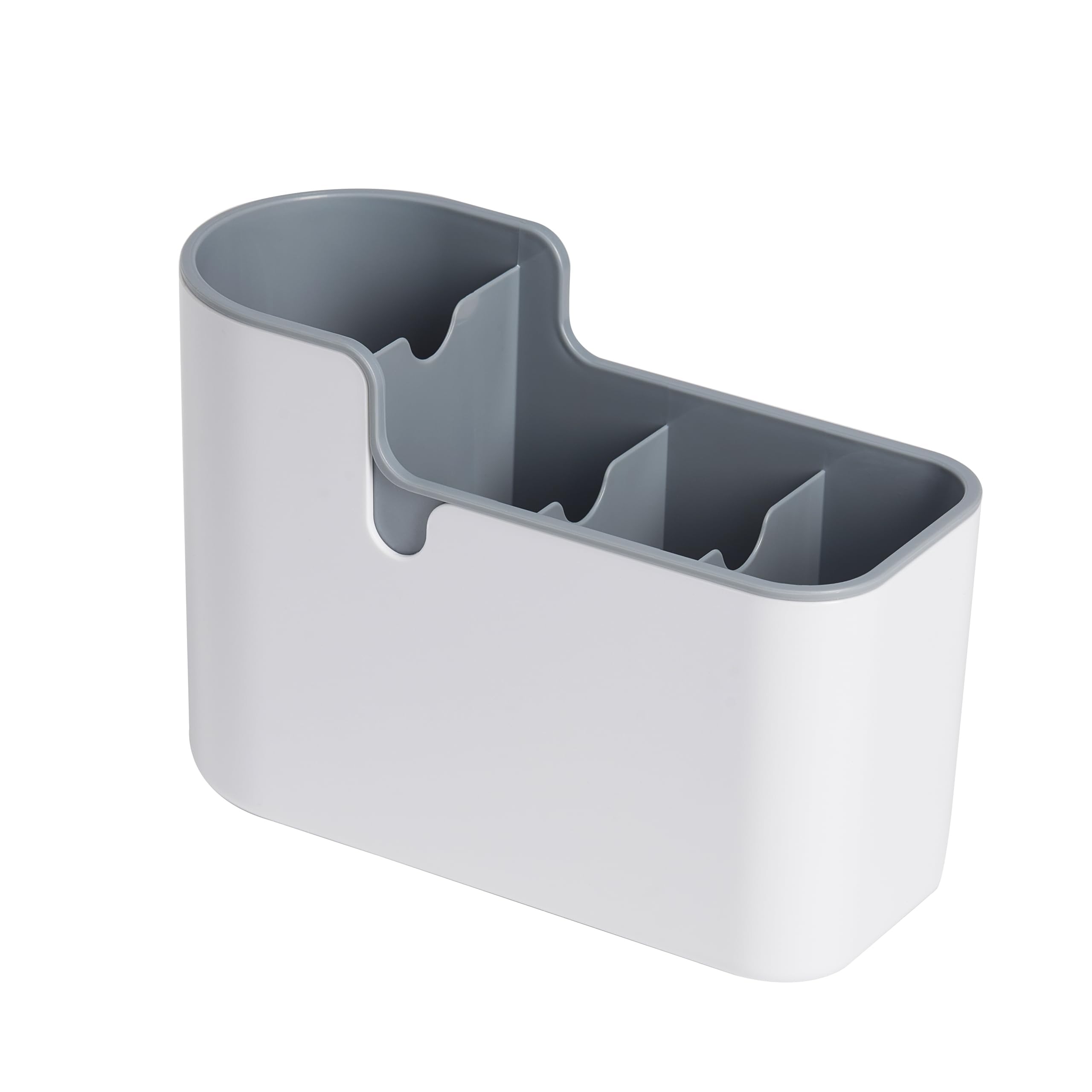 AmazonBasics organizer utensili grigio bancone e parete