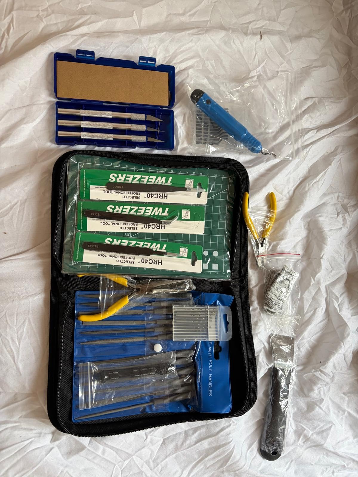 RealPlus Set Strumenti Stampa 3D 58 Pezzi Modellismo