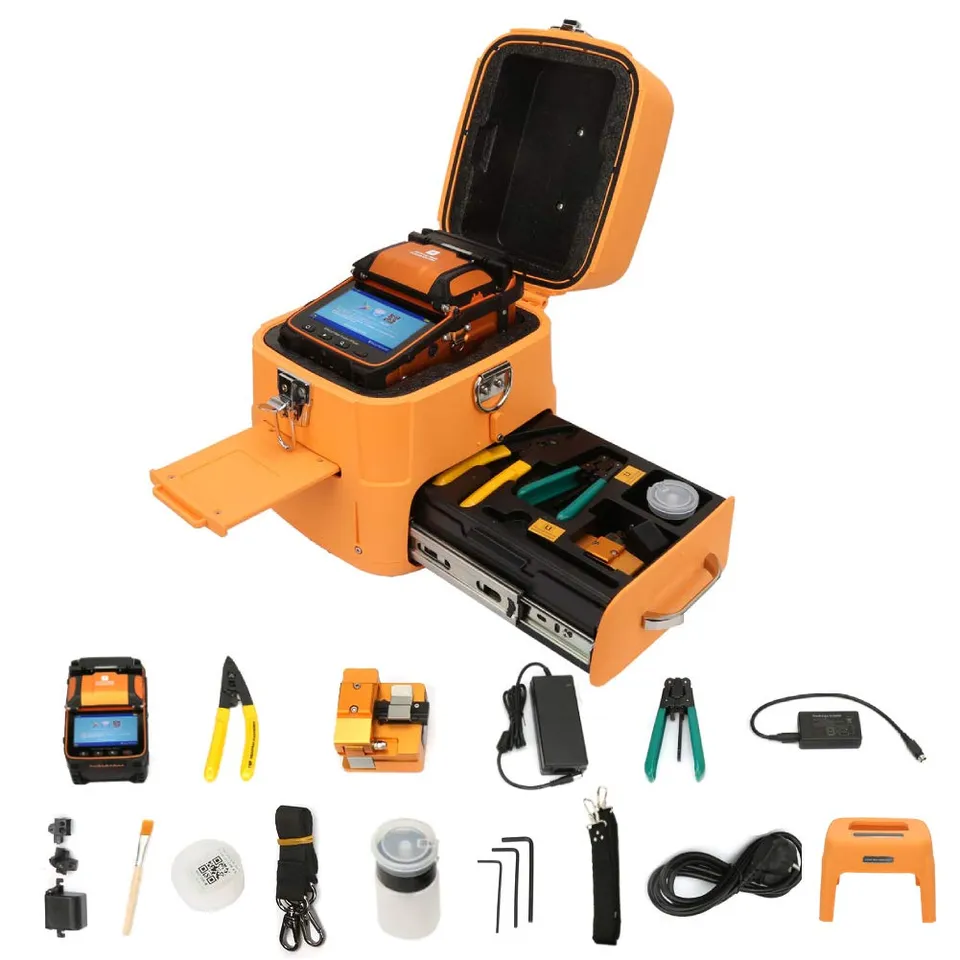 Elprico AI-9 Giuntatrice Fibra Ottica LCD 5 Pollici
