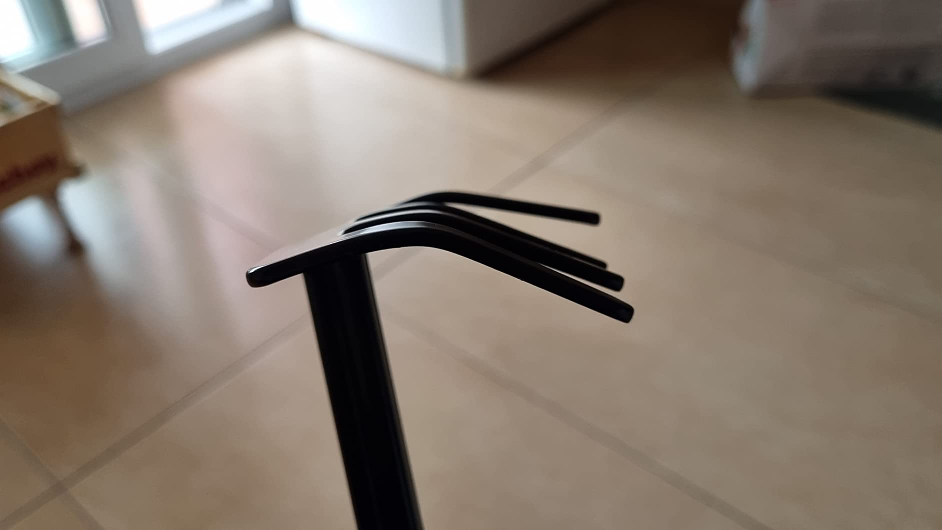 Amazon Basics Rastrello telescopico acciaio 80-120 cm