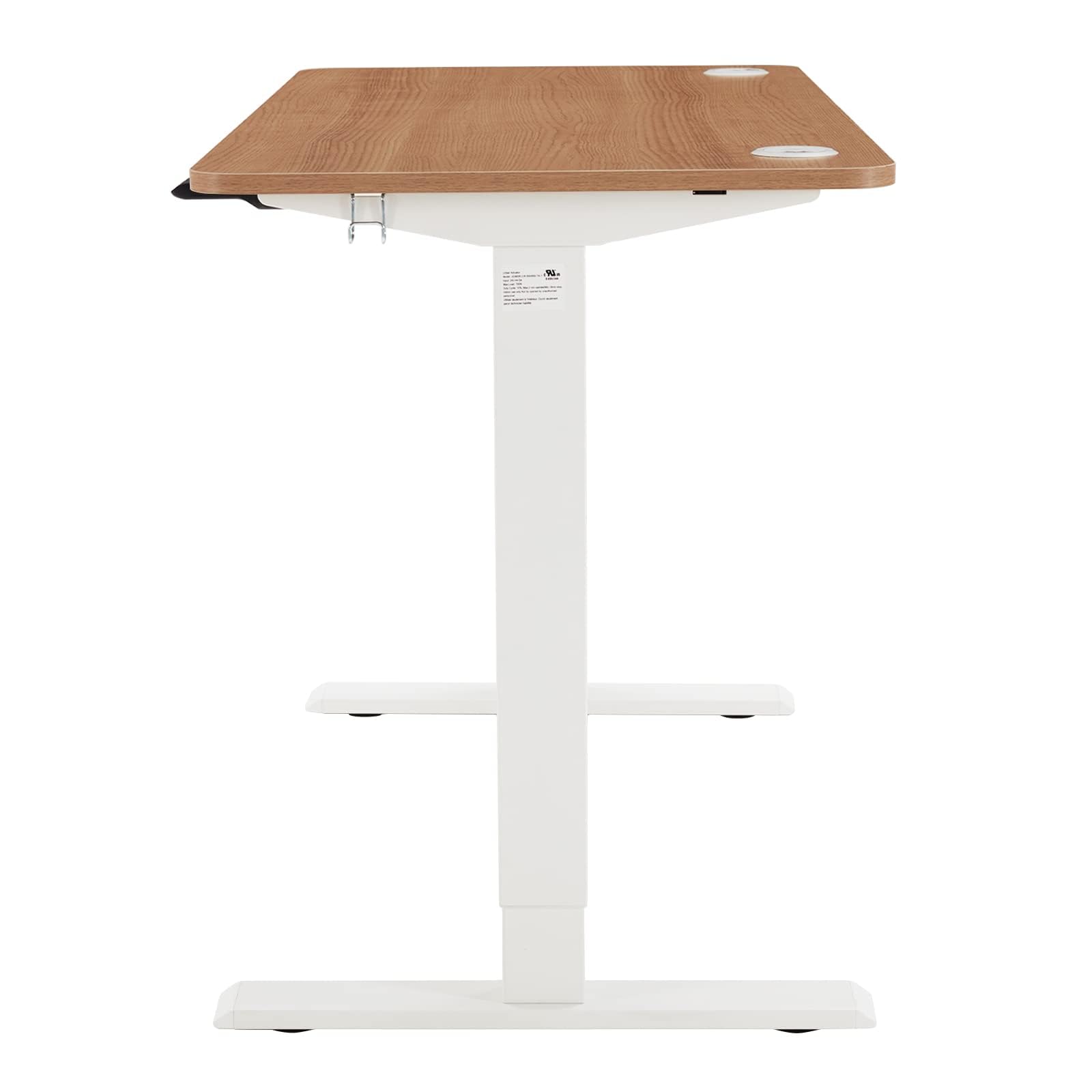 Amazon Basics scrivania sit-stand elettrica 120x60 faggio