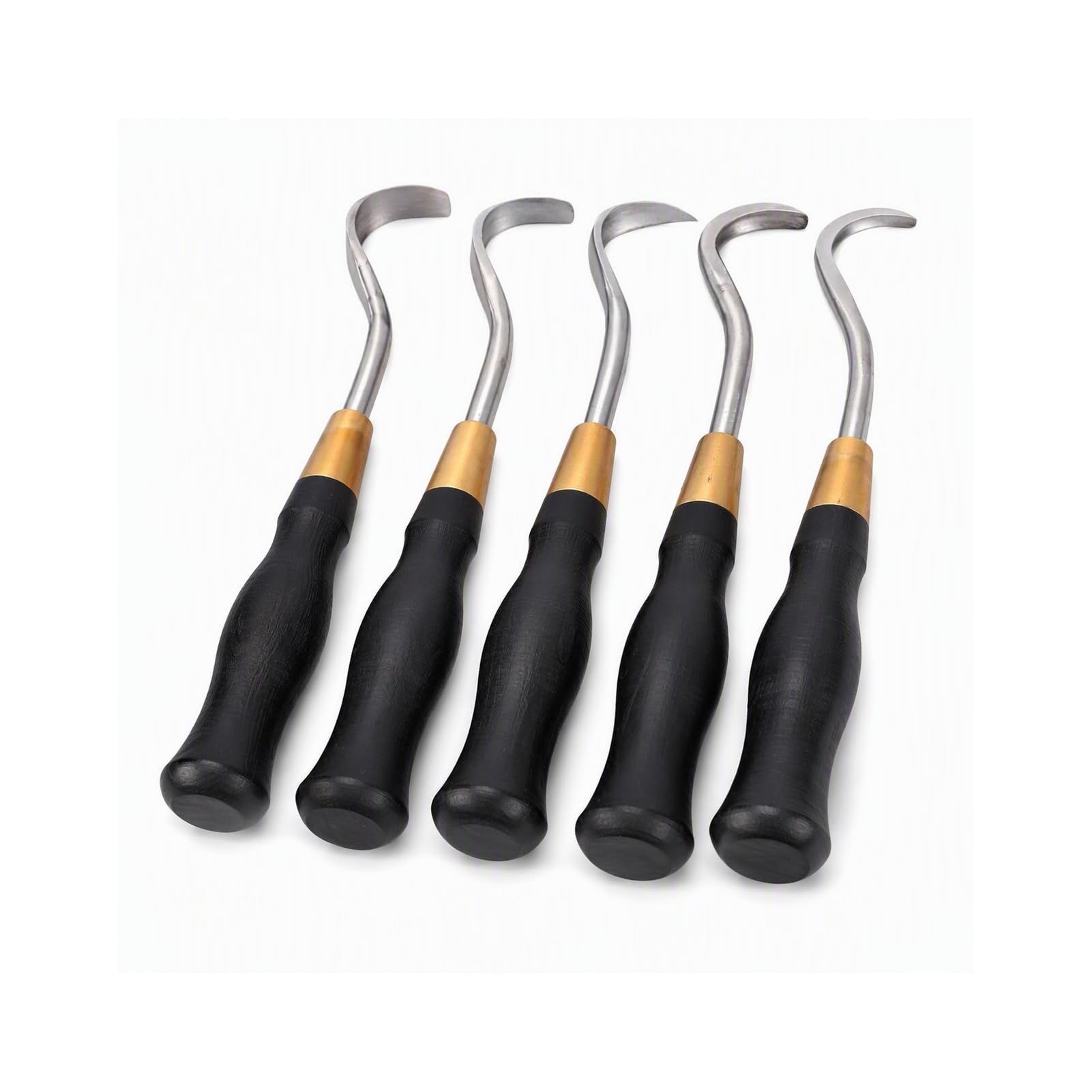 Elprico set 5 raschietti intaglio bonsai corteccia acciaio