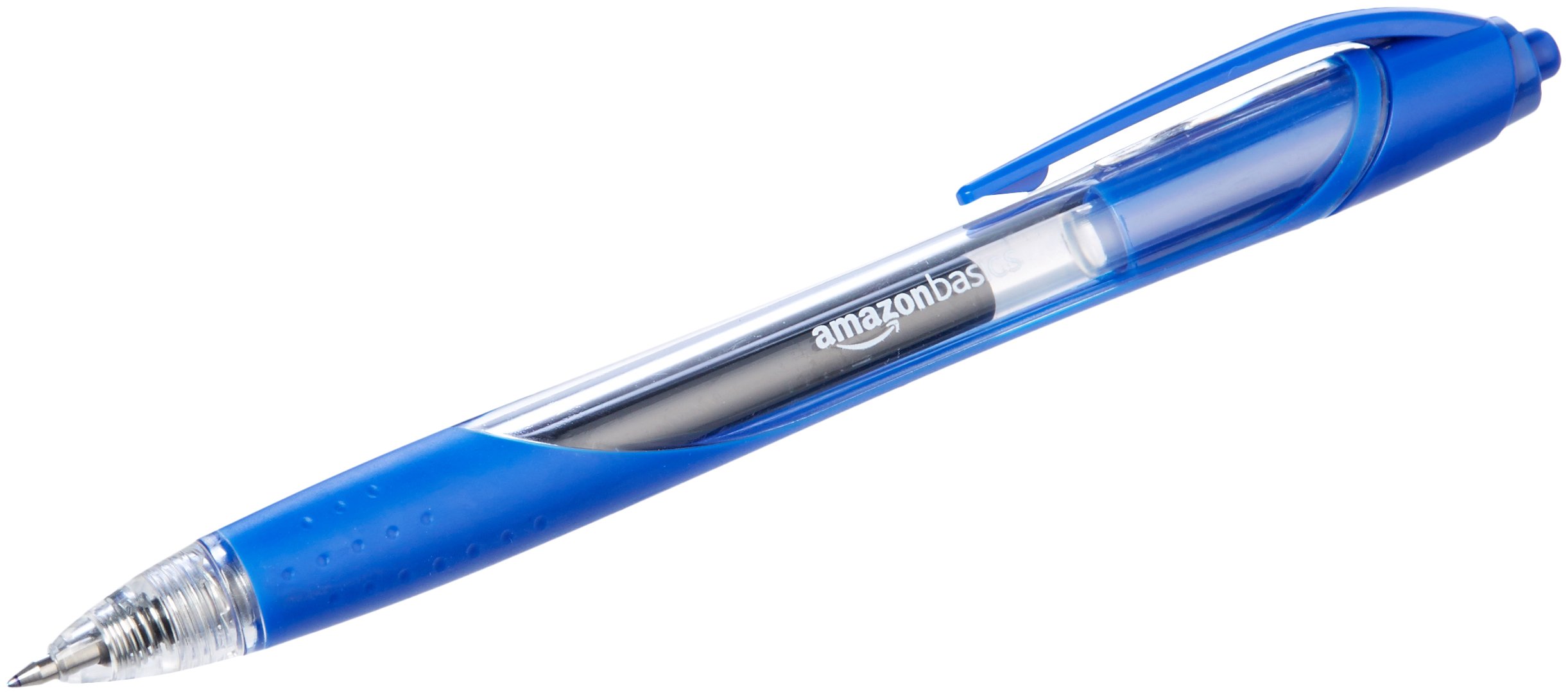 AmazonBasics Penne Gel Blu 0,7 mm 12 Pezzi Asciugatura Rapida