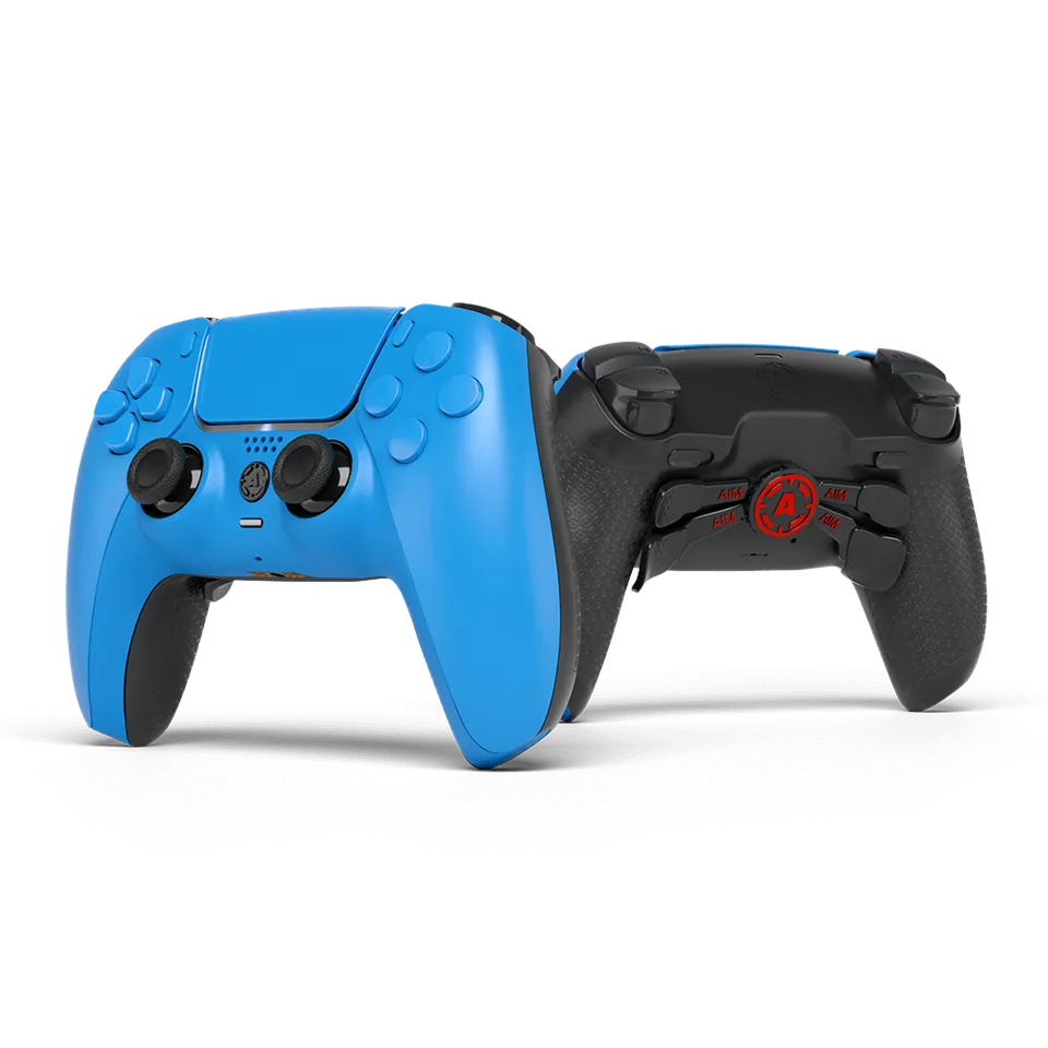 Aim Controller Blue Matte controller PS5 opaco