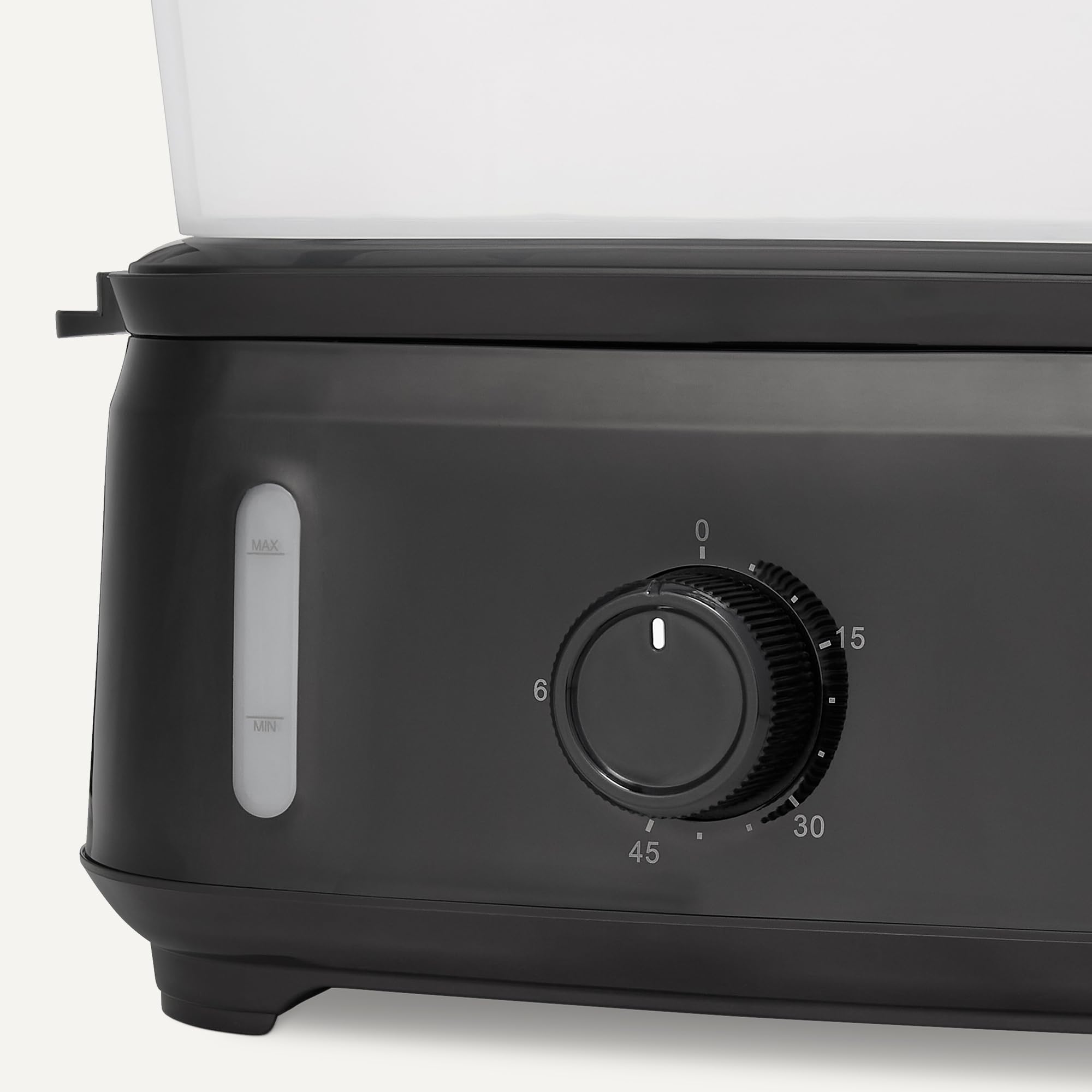 Amazon Basics Vaporiera Elettrica 9L 3 Livelli Nera 950W