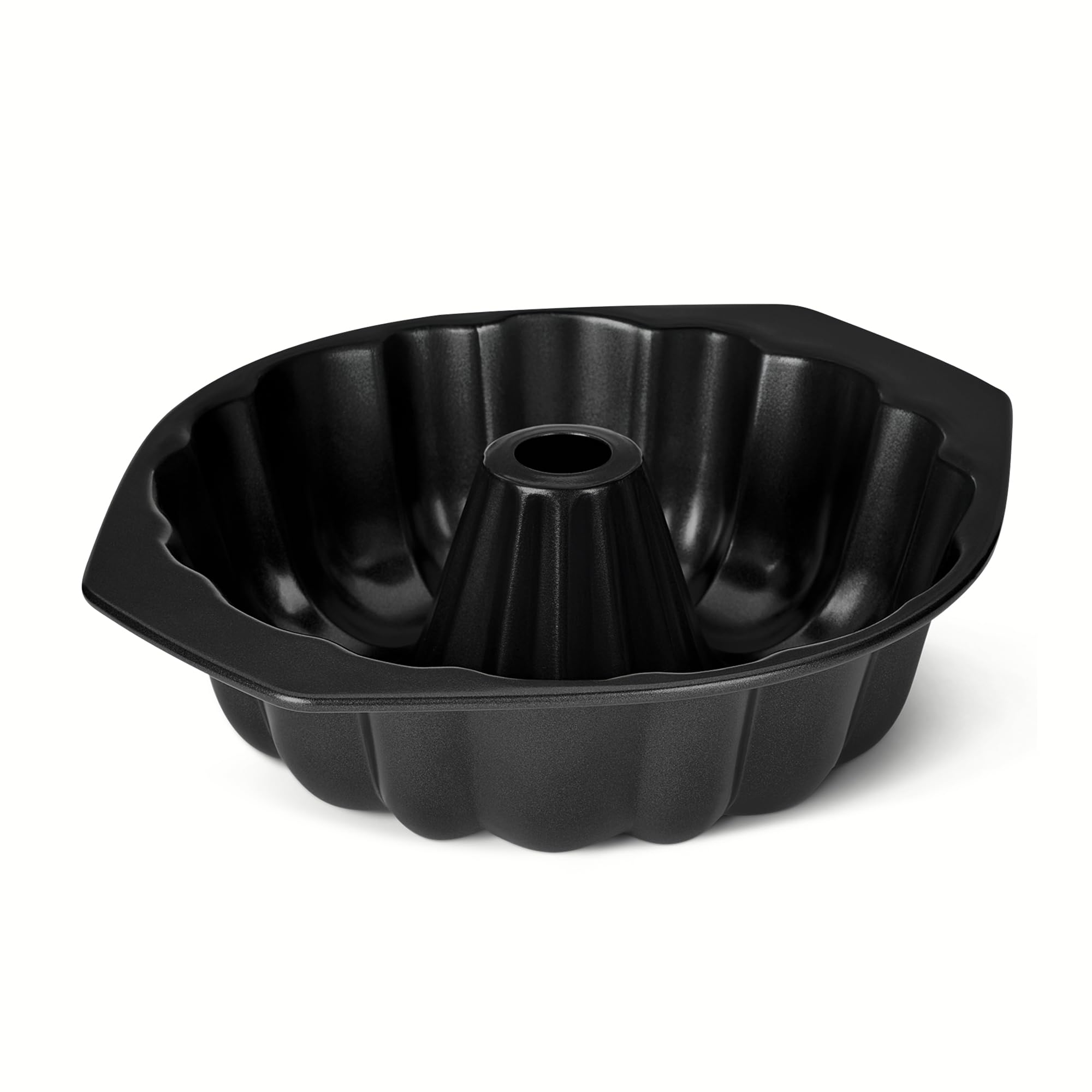 AmazonBasics Stampo Ciambella Antiaderente 25,4cm Nero