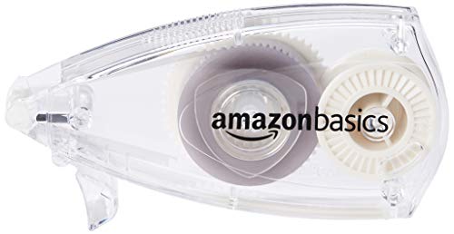 Amazon Basics nastro biadesivo con applicatore 6 mm x 9,1 m trasparente