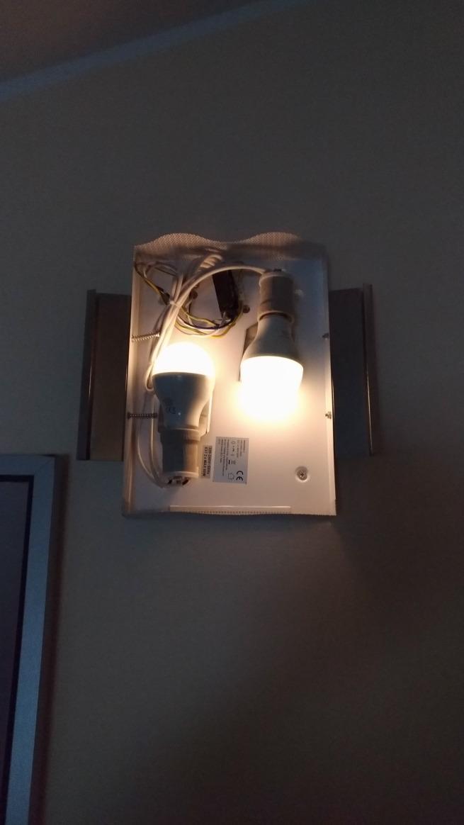 Amazon Basics Lampadina LED E27 14W 100W 2 Pezzi Calda