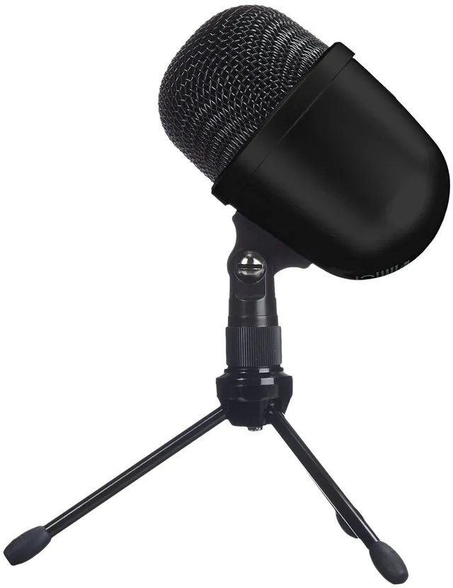 AmazonBasics Mini Microfono a Condensatore USB Nero