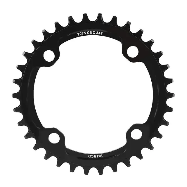 Elprico corona bici 34T BCD 104 nera alluminio