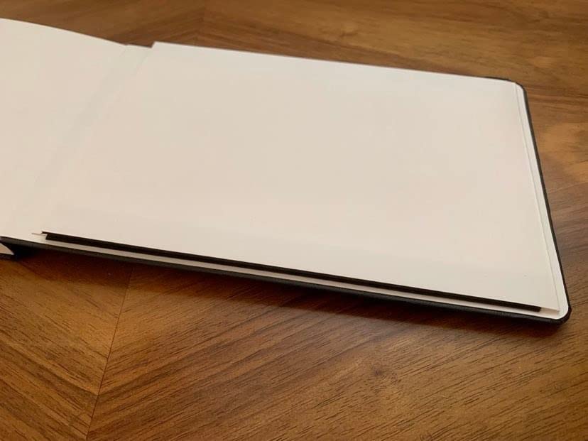 Amazon Basics blocco schizzi nero 21x13 cm 72 pagine 200 g