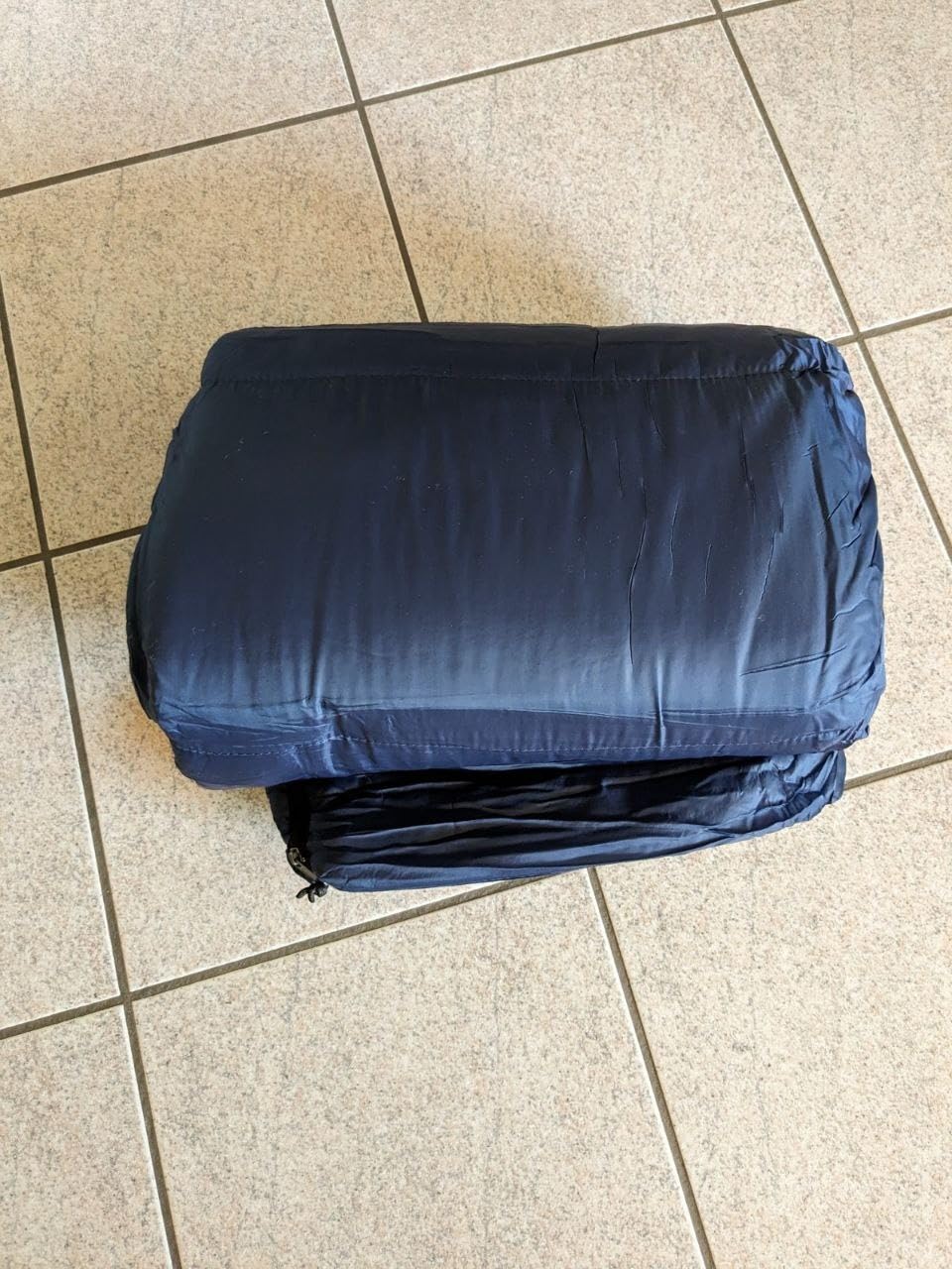 Amazon Basics sacco a pelo 4 stagioni blu 190 cm