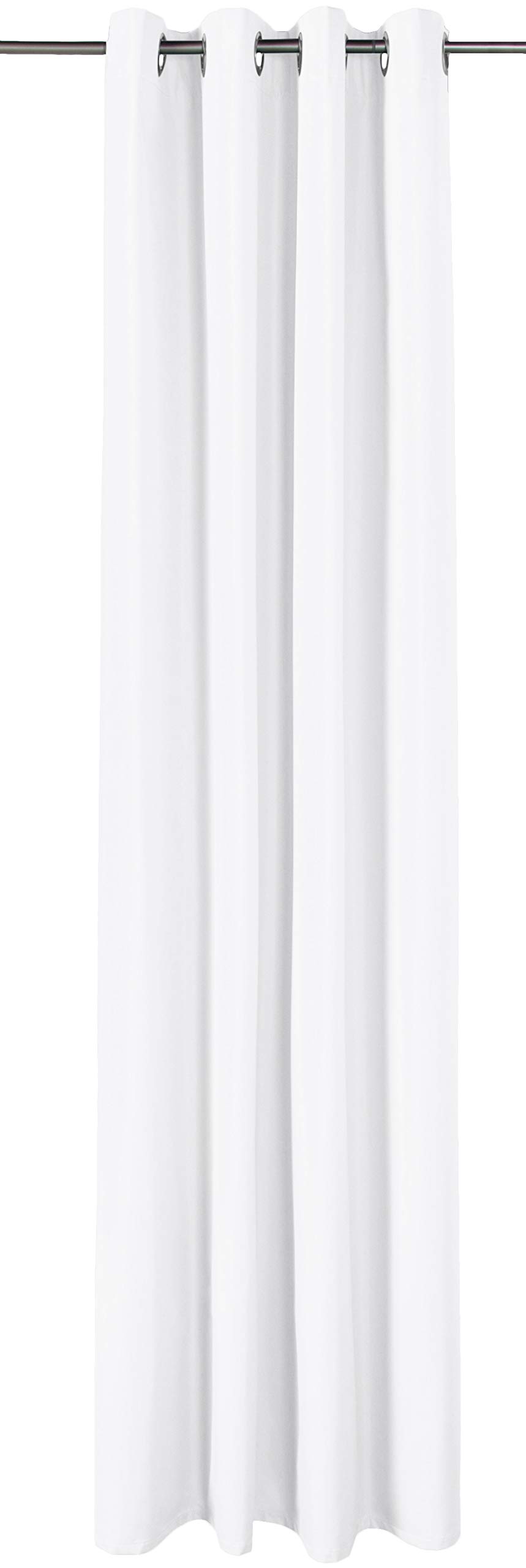 Amazon Basics Tende Oscuranti 132x244 cm Bianche 2 Pezzi