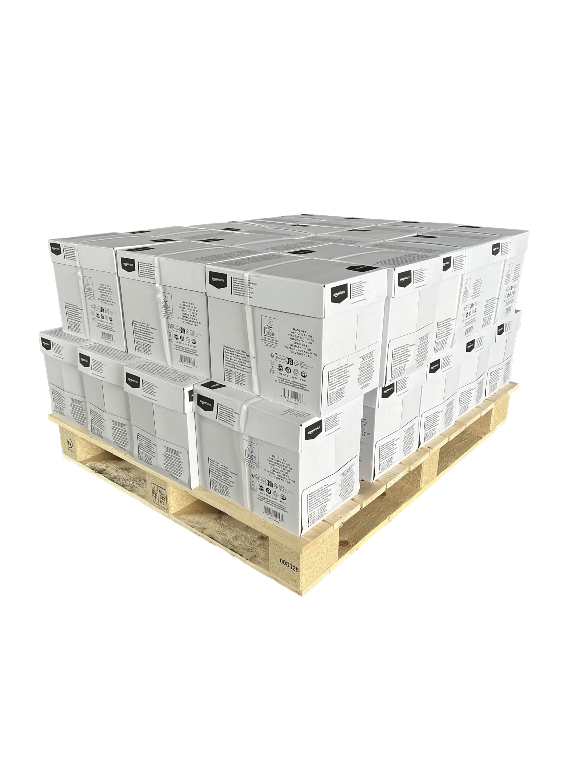 Amazon Basics Carta da Stampa Multiuso A4 80g 2500 Fogli Bianca