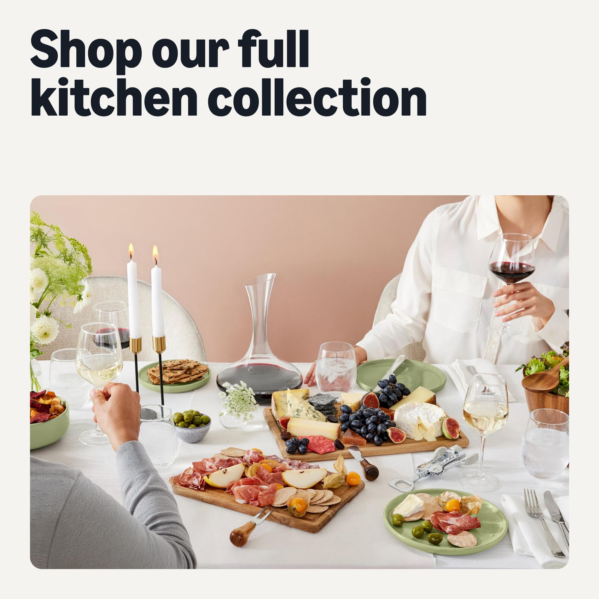 Amazon Basics Servizio da Tavola 12 Pezzi Verde Oliva Gres