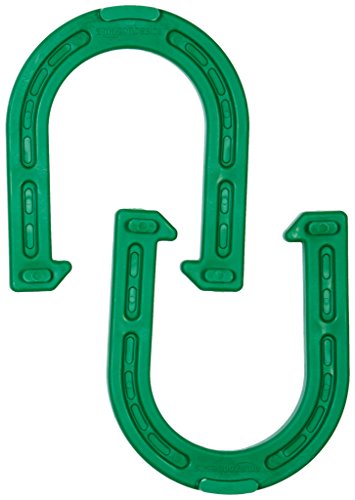 Amazon Basics set ferri di cavallo gomma 4 pezzi portatile