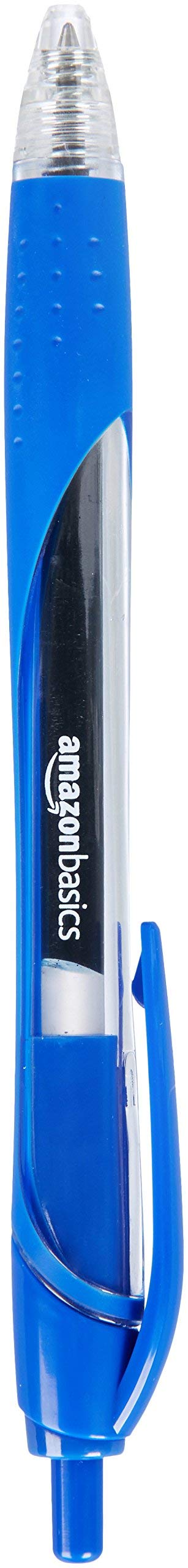 AmazonBasics Penne Gel Blu 0,7 mm 12 Pezzi Asciugatura Rapida