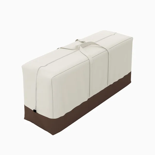 AmazonBasics Sacca Protezione Cuscini Giardino Beige 115cm