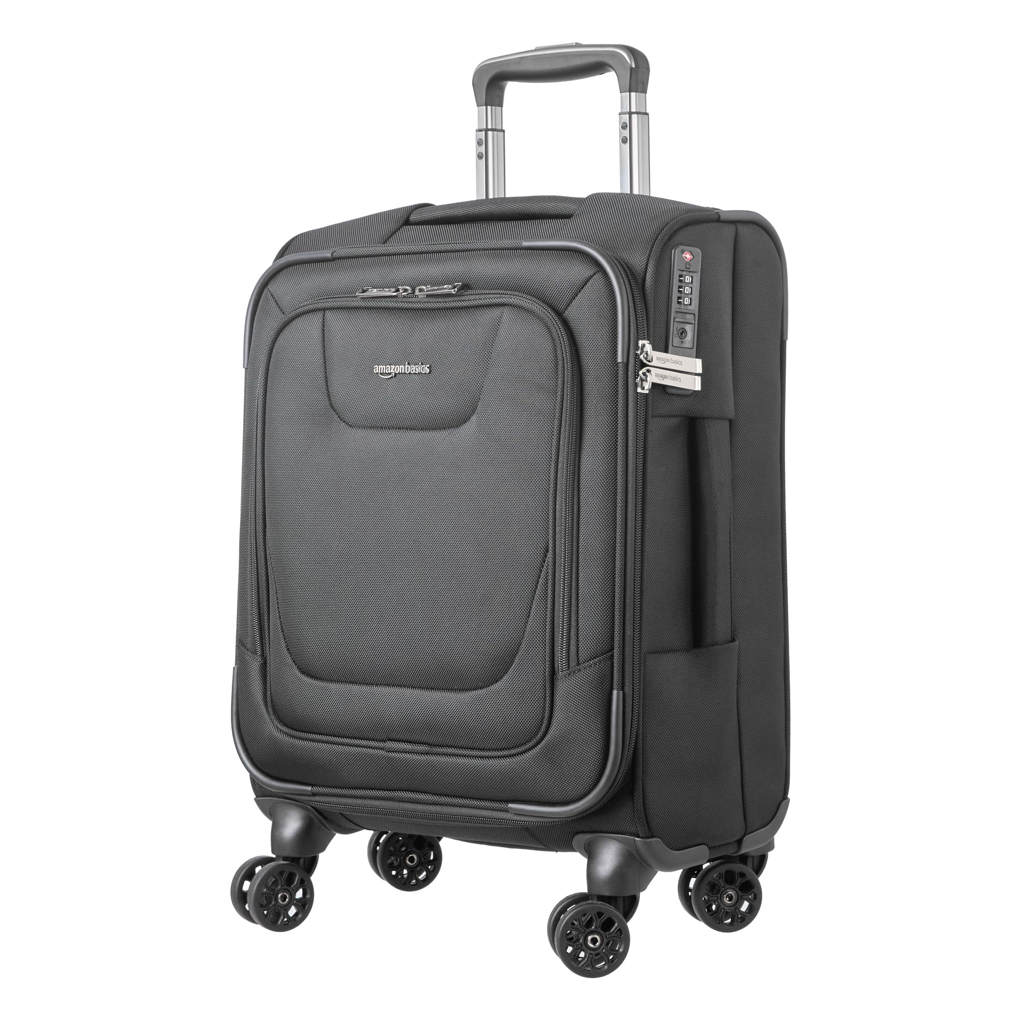 Amazon Basics Premium Valigia Morbida Espandibile TSA