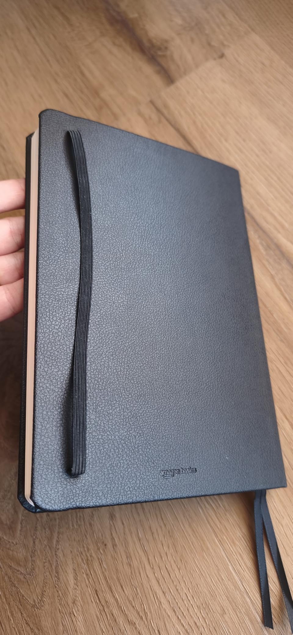 AmazonBasics Taccuino A righe A5 Blu Navy 240 Pagine