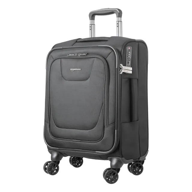 Amazon Basics Premium Valigia Morbida Espandibile TSA