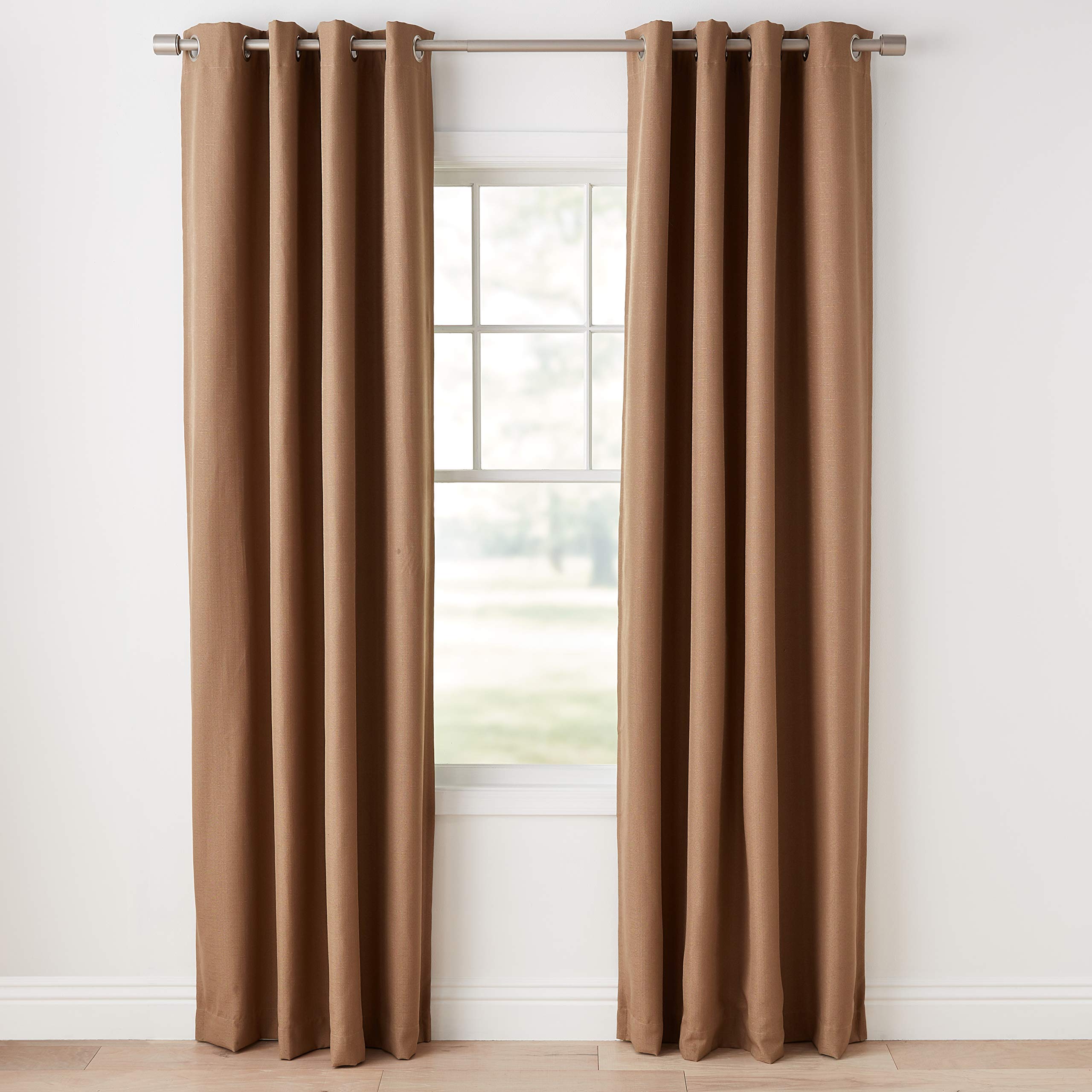 Amazon Basics Mabry 52x95 tende oscuranti beige 2 pezzi blackout
